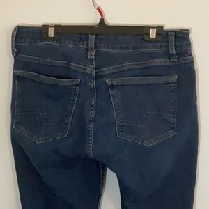 Silver Women's Blue Jeans